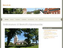 Tablet Screenshot of bevtoft.dk
